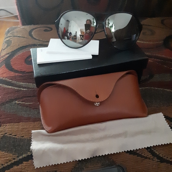 New Auth Aviators Polo Ralph Lauren Sunglasses RL9760 5001/59 62□13 140 3P Italy - Picture 3 of 7